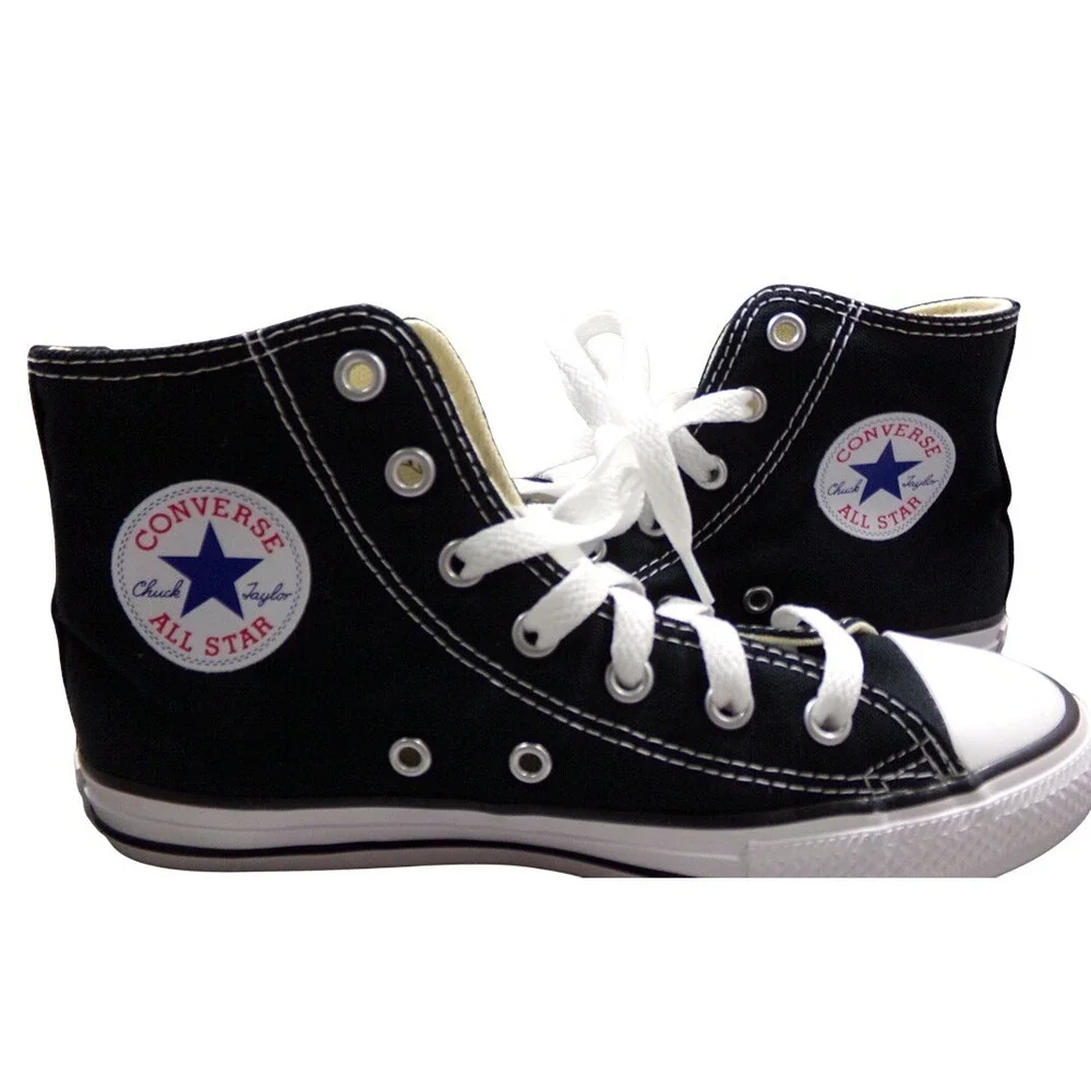 Converse Chuck Taylor All‎ Star High Top Sneakers Black Canvas M2 W4 Kids 2